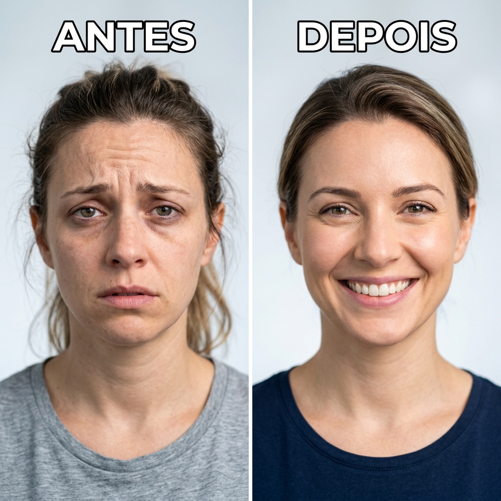 Antes e Depois do Estresse